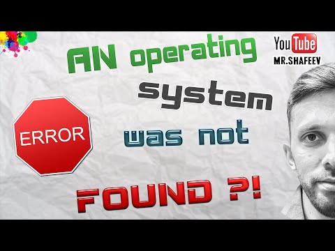 An operating system was not found при переходе с Windows 10 на Windows 7