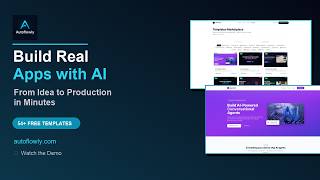 Build Full-Stack Apps with AI in Minutes — Autoflowly Demo