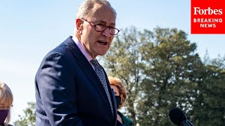 Schumer, Top Democrats Celebrate First 100 Days of Biden Presidency