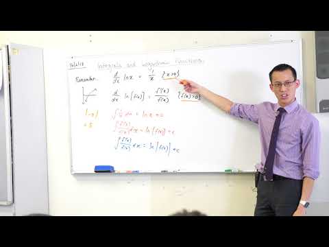 Integrals & Logarithmic Functions (1 of 2: Deriving the results) Instructional Video