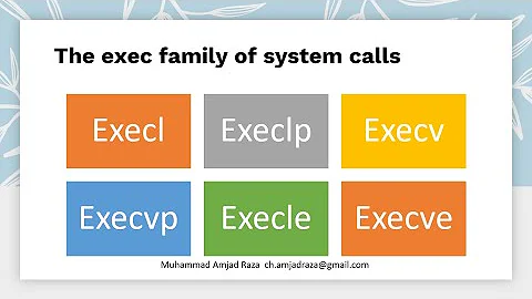 What is a System call | execl | execv