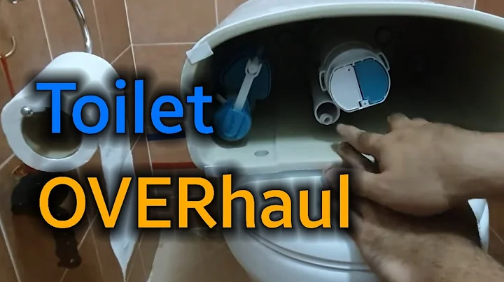 Toilet Complete TEARdown- fix leaks @nd water flowing non-stop in toilet bowl - DayDayNews