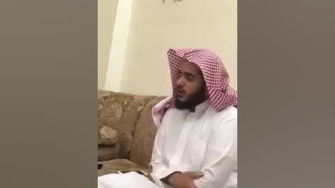 تلاوة جميلة للشيخ عبد الله القرافي من سورة النور (مرئي)