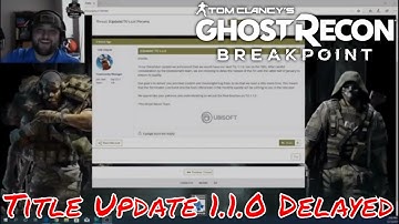 Ghost Recon Breakpoint | Title Update 1.1.0 Delayed