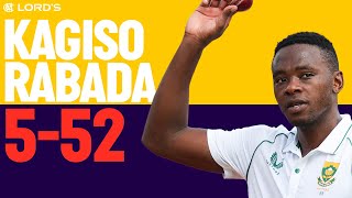 👏 On The Honours Board! | Kagiso Rabada takes 5-52 in Proteas Victory | England v South Africa