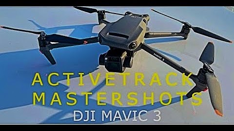 DJI Mavic 3 Active Track & Mastershots Demo |  Firmware v01.00.0400 & DJI Fly v1.5.4 (iOS)