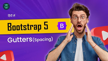 Bootstrap 5.3 tutorial - Gutters classes (spacing) | Bootstrap 5 in 2024