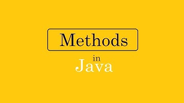 Methods in Java (in complete detail)