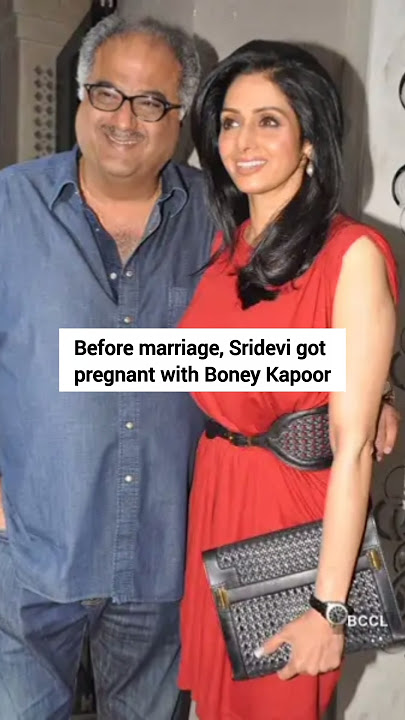 Before her marriage, Sridevi got pregnant with Boney Kapoor 💔😭 #sridevi #boneykapoor #arjunkapoor
