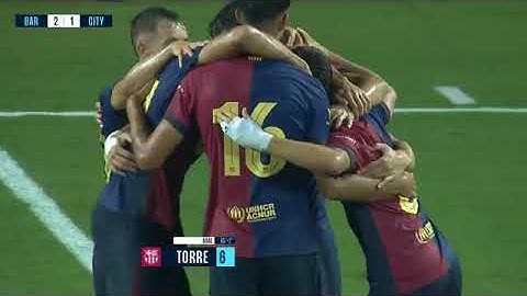 Manchester city Vs Barcelona full highlights (2-2) 1-4 on Penalties || USA TOUR