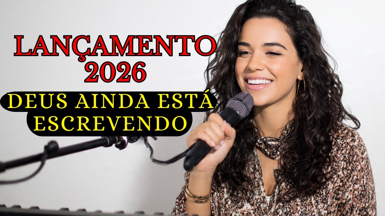 DEUS AINDA ESTÁ ESCREVENDO, LOUVOR LANÇAMENTO 2026, ADORAÇÃO GOSPEL