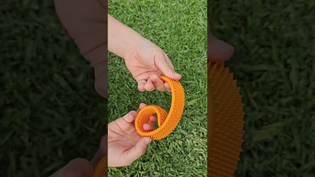 Stay Calm wearing the Sensory Wrist Band 