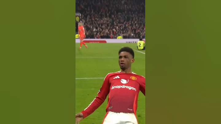 🔥Amad Diallo’s 12-Mins Hat Trick ⚽⚽⚽ #areyoureadyforsomefootball  #premierleague #football #manutd