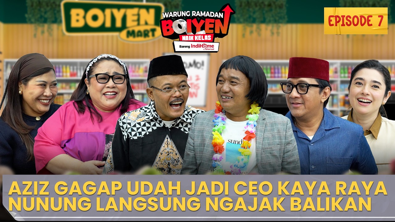 AZIZ & NUNUNG BERSATU LAGI.. SULE & ANDRE BERSEKONGKOL CARI DANA KAMPANYE | WARUNG RAMADAN EPS 7