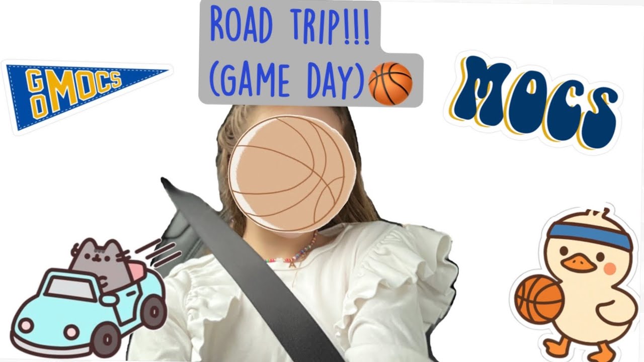 Road trip day 1! 🏀🚙 4 part game-day vlog!! 