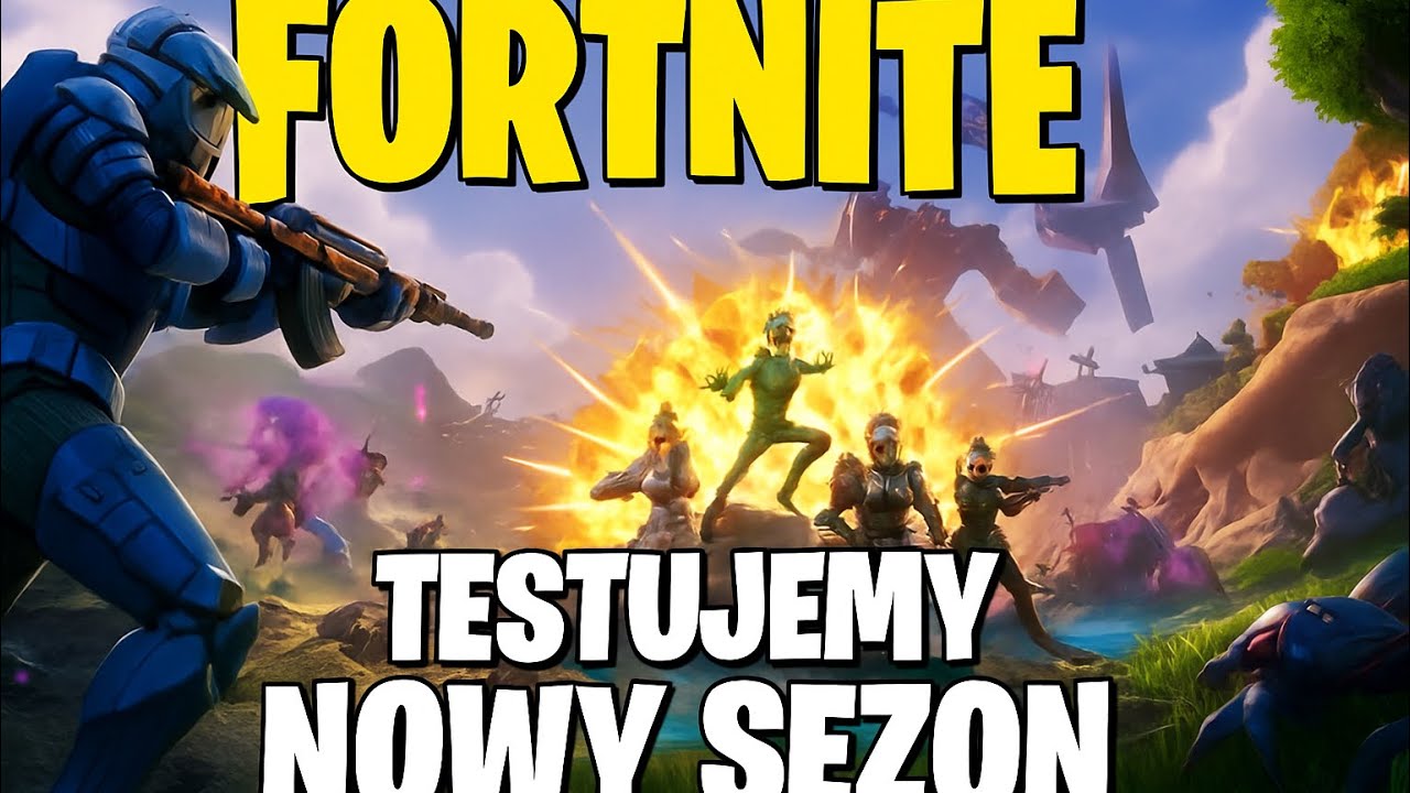 "TEST NOWEGO SEZONU w Fortnite! 🔥 Nowa mapa, broń i sekrety!"