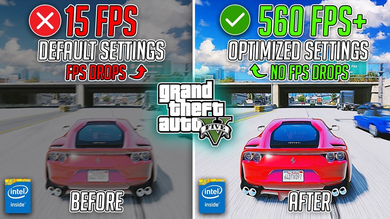 GTA 5 - BEST PC Settings to FIX FPS Drops, Lags & Stutters on ANY PC in ...