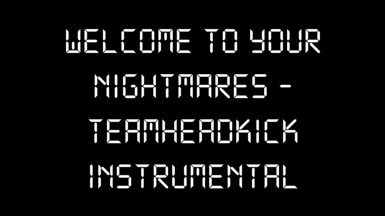 FNAF RAP | Welcome To Your Nightmares Instrumental