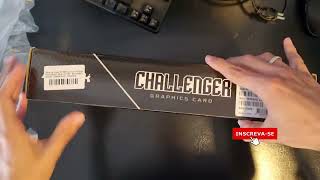 Unboxing Placa de vídeo RX 6600 Asrock Challenger