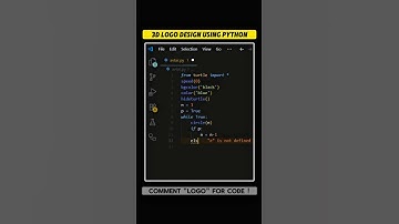 "Python Logo Design Trick You Didn