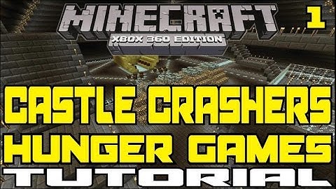 Minecraft Xbox 360-How to make hunger games TUT w/MRCHUNKROC