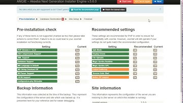 Joomla template shop demo installer