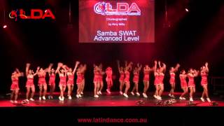 Latin Dance Australia Ball 2012 - Samba Swat Advanced  Students