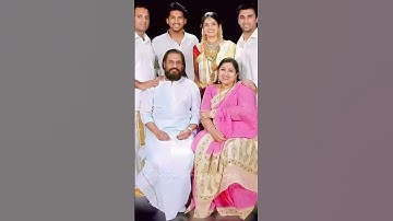 Yesudas and prabha yesudas happiness family 💐💐 #shorts #youtubeshorts