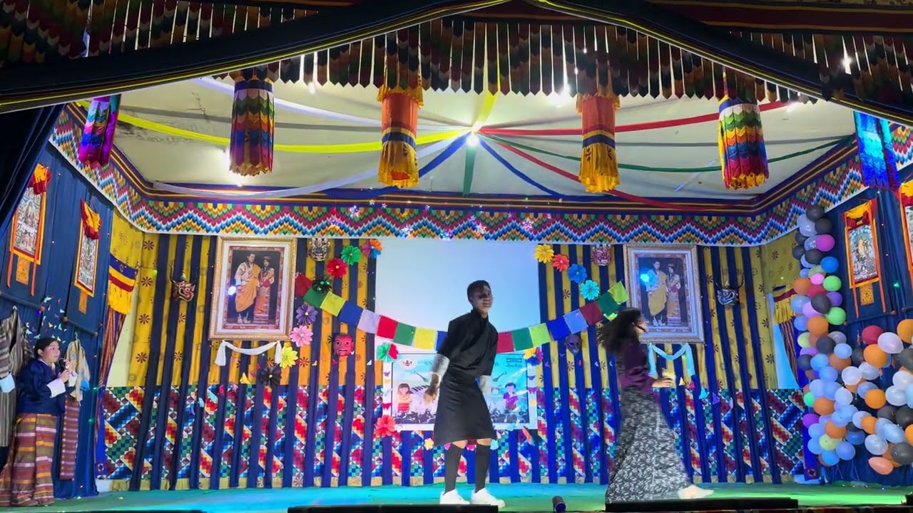 Tashi show by class 10 students of Samcholing MSS (2025)