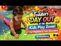 Toddler's Day Out at the Kids Play Zone!🌈Fun Playtime &amp; Cute Reactions#babyplaying #toddlerfun#fun