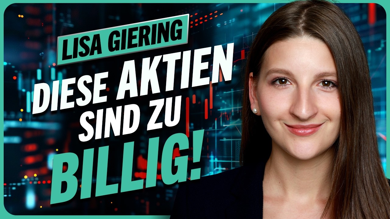 Diese CRASH-Aktien jetzt günstig KAUFEN??? // Lisa Giering