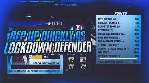 EASIEST & FASTEST METHOD TO EARN REP FOR A LOCKDOWN DEFENDER | NBA 2k19