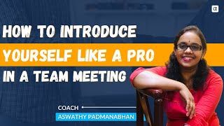 How to Introduce Yourself Like a PRO in a Team Meeting | Alpha Board screenshot 2