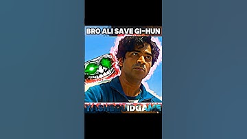 Ali save 456 player | Ali Abdul save seong Gi-hun | squid game edit #squidgame2 #squidgame