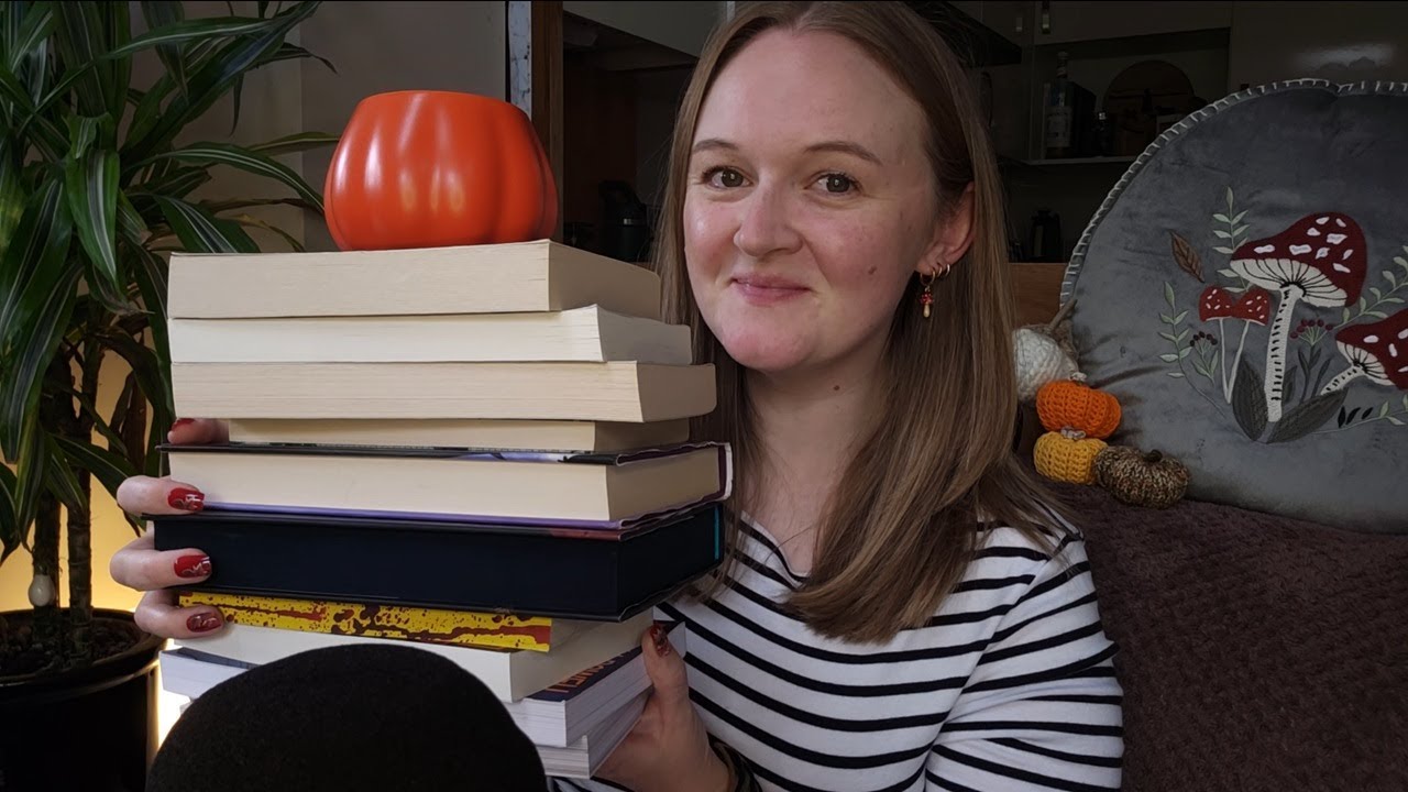 ASMR My Top 10 Fall Book Recommendations  🍂🎃✨