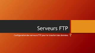 Configuration des serveurs FTP screenshot 5