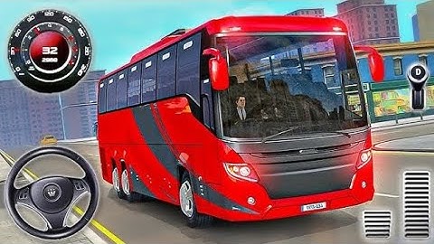 Mobile Bus Simulator Game 3D  bus driving Android  Mobile Gameplay 2025