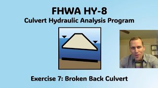 FHWA HY-8 Exercise 7 - Broken Back Culvert