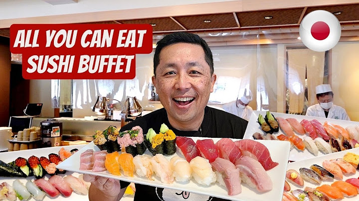 All You Can Eat SUSHI Buffet in Tokyo Japan 🇯🇵 Unlimited Sushi for $25! 🍣 Tokyo Restaurants in Japan