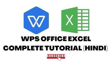 Learn WPS Office Excel Tutorial explained in Hindi | Bestech Videos