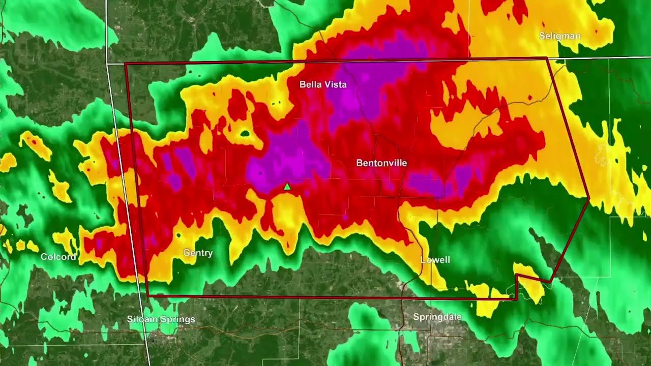 Tornado Damage Persists in Rogers, ARK