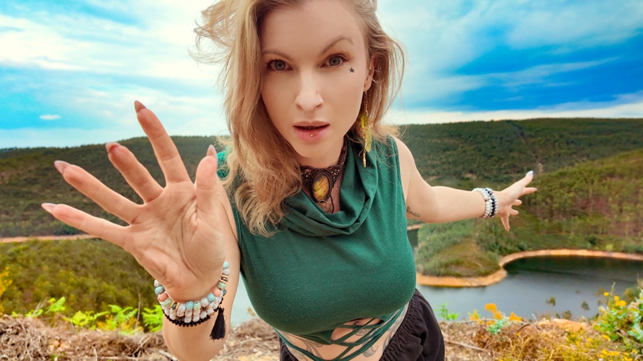 Fast & Agressive ASMR Reiki Session, Plucking Energy Pulling No Talking Outdoors