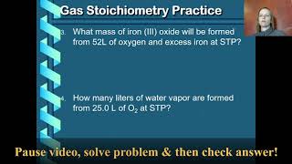 Mod7 Gas Stoichiometry at STP More Practice Problems