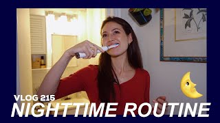 NIGHTTIME ROUTINE. VLOG 215