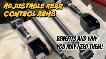 Adjustable Rear Control Arms Benefits (Why You Might Need Them).