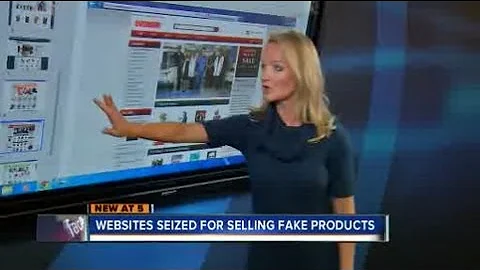 Websites seized for selling fake products