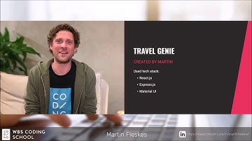 Martin Fleske: Travel Genie – Final Project of Web & App Development Bootcamp