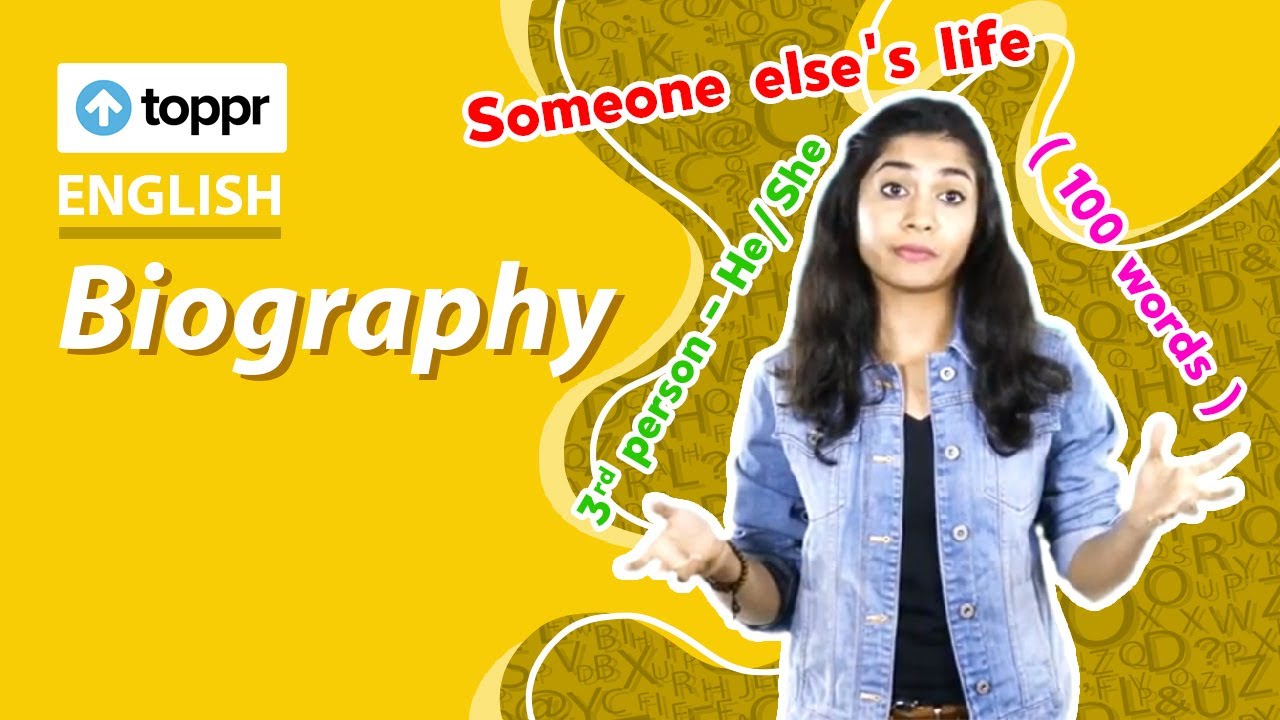 biography english english