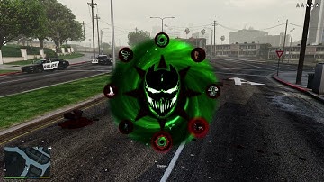 Gate Monster script mod mixed with Ghost Rider script mod in gta5