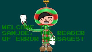 Welcome to my Channel! @SamJoe-Error
